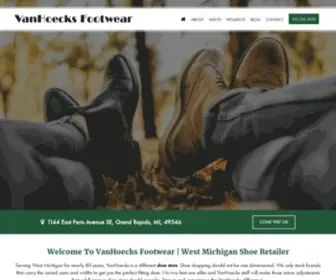 Vanhoecks.com(VanHoecks Footwear) Screenshot