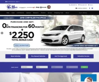 Vanhorndodge.com(Dodge) Screenshot