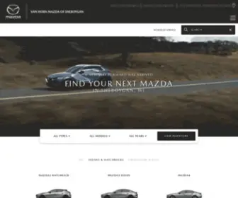 Vanhornmazda.com(Mazda of Sheboygan) Screenshot