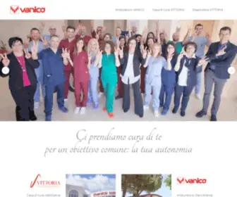 Vanico.it(L'eccellenza nella riabilitazione in sicilia) Screenshot