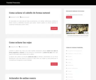 Vanidadfemenina.com(Mujer) Screenshot
