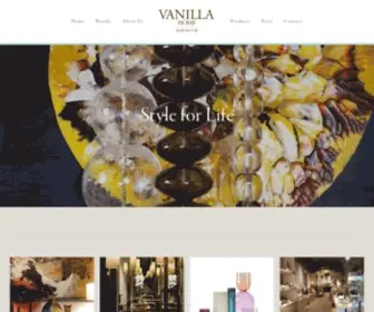 Vanilla-Home.com(Best Homewares Shops in Singapore) Screenshot