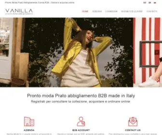 Vanilla.it(Pronto Moda Prato Abbigliamento Donna B2B) Screenshot