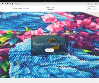 Vanillaandcinnamon.com(Diamond Painting) Screenshot