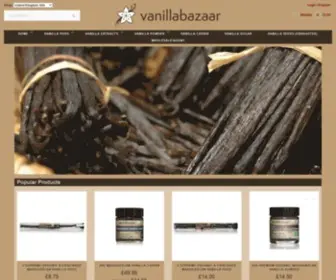 Vanillabazaar.com(Premium Quality Madagascan Vanilla) Screenshot