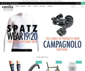Vanillabikes.com(This website is temporarily offline) Screenshot