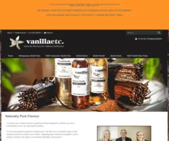 Vanillaetc.com(Buy Vanilla) Screenshot