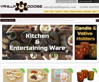 Vanillagoose.com(Vanilla Goose) Screenshot