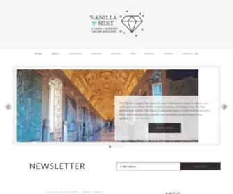 Vanillamist.com(Online Magazine) Screenshot