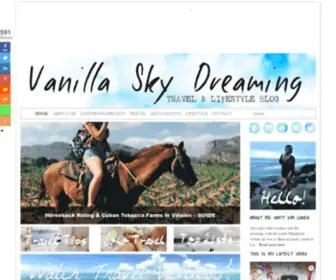 Vanillaskydreaming.com(Vanilla Sky Dreaming) Screenshot