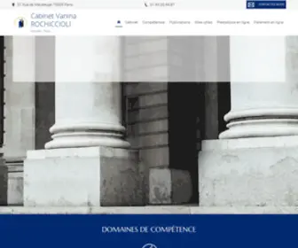 Vanina-Rochiccioli-Avocate.fr(Cabinet Vanina ROCHICCIOLI) Screenshot