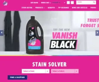 Vanisharabia.com(Best Stain Remover) Screenshot