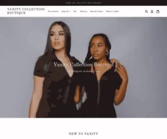 Vanitycollectionboutique.com(Vanity Collection Boutique) Screenshot