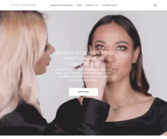 Vanitymakeupschool.com(Vanity Makeup School) Screenshot