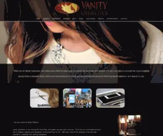 Vanityspasalon.com(Vanity SpaSalon) Screenshot