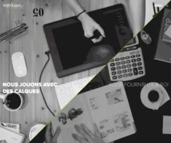 Vanksen.fr(Agence de communication digitale & webmarketing) Screenshot