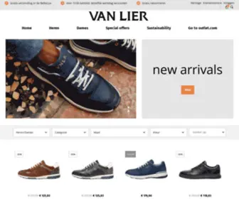 Vanlier.nl(Van Lier schoenen) Screenshot