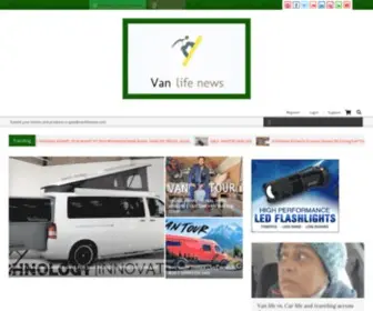 Vanlifenews.com(Van) Screenshot