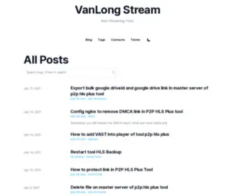 Vanlong.stream(Welcome to) Screenshot
