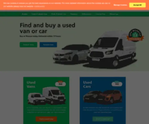 Vanmonster.com(Used Cars) Screenshot