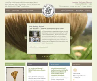 Vanmyco.org(Vancouver Mycological Society) Screenshot