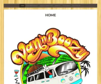 Vannboozy.com(California Themed Temecula Wine Tours and Brew Tours) Screenshot