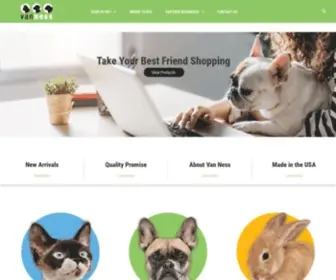 Vannesspets.com(Van Ness Pets) Screenshot