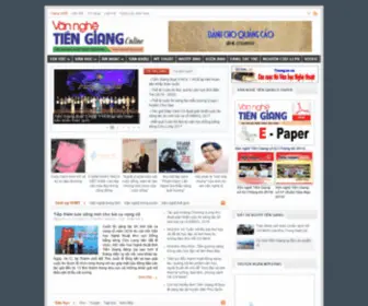 Vannghetiengiang.vn(Văn nghệ Tiền Giang) Screenshot