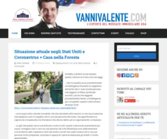 Vannivalente.com(Offro la mia esperienza sul mercato immobiliare negli Stati Uniti (con focalizzazione in Florida)) Screenshot