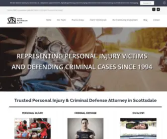 Vannormanlaw.com(Van Norman Law) Screenshot