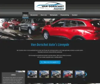 Vanoorschotautos.nl(Van Oorschot Auto's) Screenshot