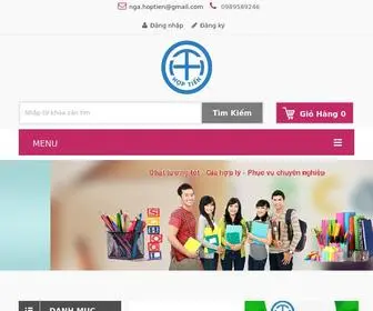 Vanphongphamthudo.com(Công ty Hợp Tiến) Screenshot