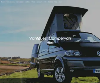 Vanquest.co.uk(VanQuest Campervan Hire) Screenshot