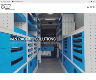 Vanrackingsolutions.co.uk(Van Racking Solutions) Screenshot