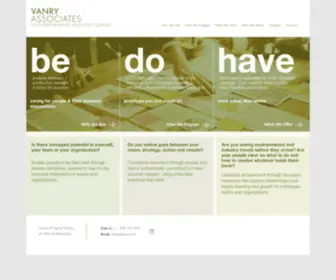 Vanry.com(Vanry Associates) Screenshot