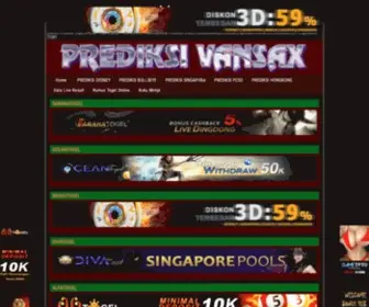 Vansax.com Screenshot