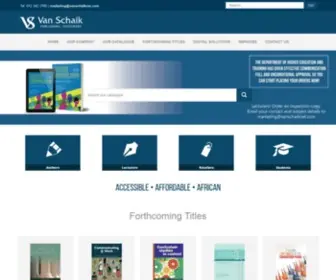 Vanschaiknet.com(Van Schaik) Screenshot