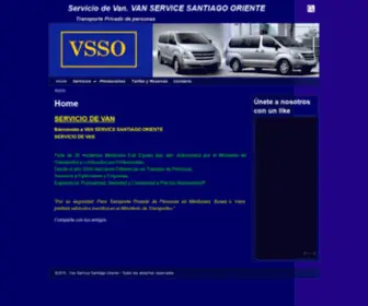 Vanservice.cl(Servicio de Van) Screenshot