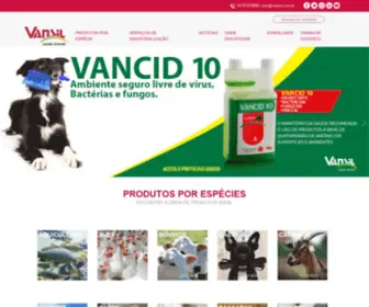 Vansil.com.br(Saúde animal) Screenshot