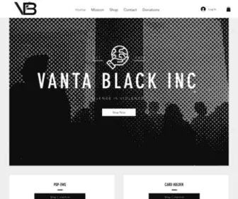 Vantablackinc.com(Vanta Black Inc) Screenshot