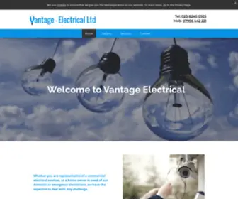 Vantage-Electrical.com(Electrical Ltd) Screenshot