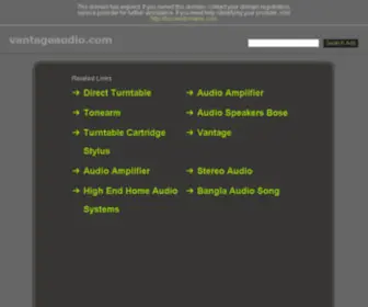 Vantageaudio.com(VantageAudio) Screenshot