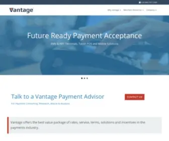 Vantagecard.com(Vantage Card Services) Screenshot