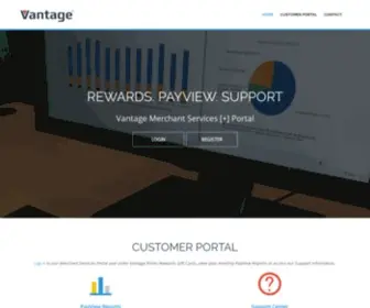 Vantagecardservices.com(Vantage Card Services) Screenshot