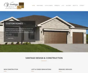 Vantagedc.com(Vantage Design and Construction) Screenshot