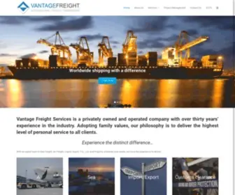 Vantagefreight.com.au(Vantage Freight) Screenshot