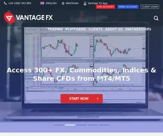 Vantagefx.com.ky(Best Forex Broker) Screenshot