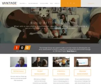 Vantagegroupinc.com(The Vantage Group) Screenshot