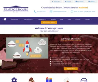 Vantagehouse.com(Chocolate Machines) Screenshot