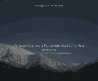 Vantageinternet.com(Vantage Internet Services) Screenshot